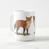 Fox Mug コーヒーマグカップ (正面左)