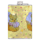 Fox named Dice フラスク (裏面)