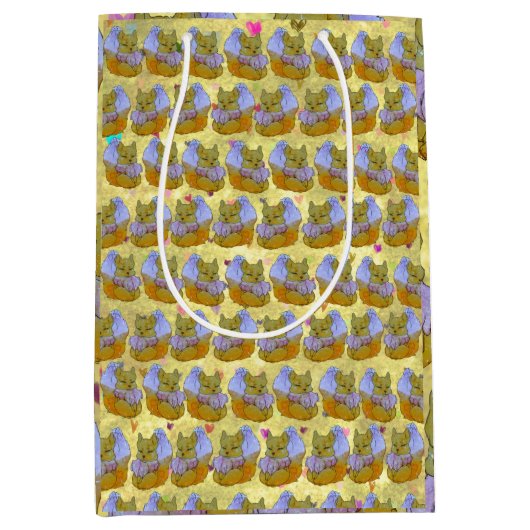 Fox named Dice ミディアムペーパーバッグ (正面)