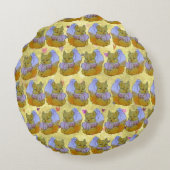 Fox named Dice ラウンドクッション (裏面)