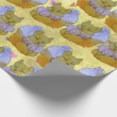 Fox named Dice ラッピングペーパー (角)