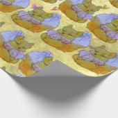 Fox named Dice ラッピングペーパー (角)