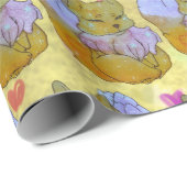 Fox named Dice ラッピングペーパー (ロールコーナー)