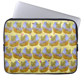 Fox named Dice ラップトップスリーブ