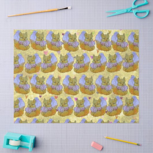 Fox named Dice 薄葉紙 (クラフト)