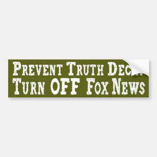 Fox News	220を消して下さい バンパーステッカー