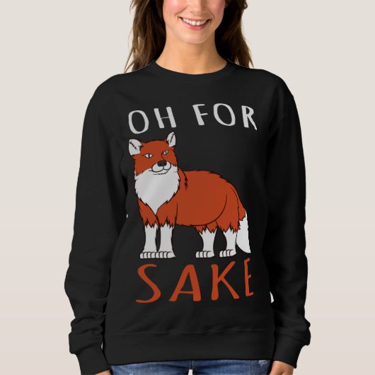 Fox Oh To Sake スウェットシャツ (正面)