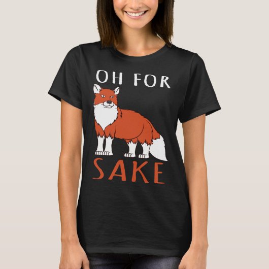 Fox    Oh To Sake Tシャツ (正面)