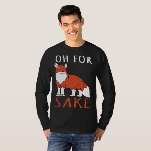 Fox    Oh To Sake Tシャツ (正面フル)