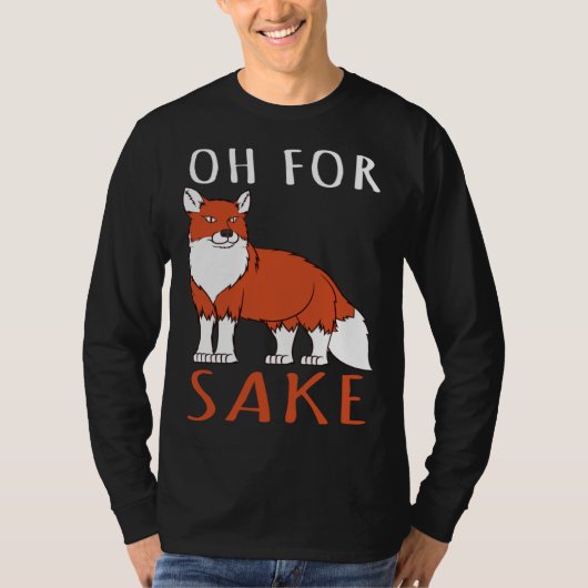 Fox    Oh To Sake Tシャツ (正面)