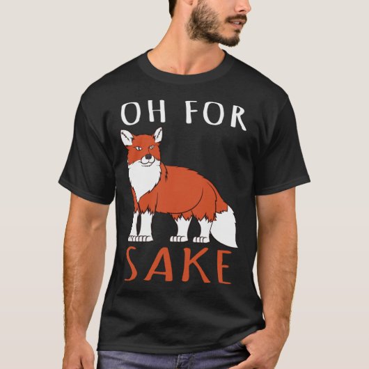 Fox    Oh To Sake Tシャツ (正面)