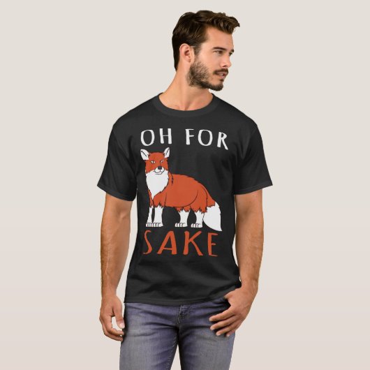 Fox Oh To Sake Tシャツ (正面フル)