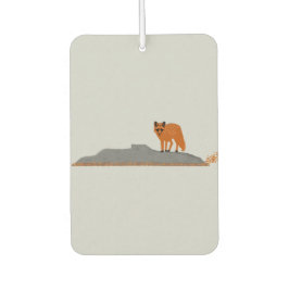 🦊 Fox on the Rock Car Air Freshener カーエアーフレッシュナー