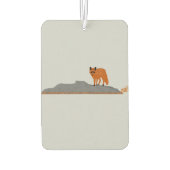 🦊 Fox on the Rock Car Air Freshener カーエアーフレッシュナー (裏面)
