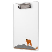 🦊 Fox on the Rock Clipboard - Office Notepad Hold クリップボード (左)