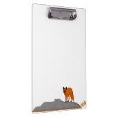 🦊 Fox on the Rock Clipboard - Office Notepad Hold クリップボード (右)