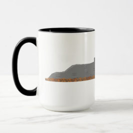 🦊 Fox on the Rock Combo Mug マグカップ