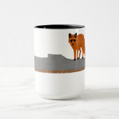 🦊 Fox on the Rock Combo Mug マグカップ (中央)