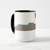 🦊 Fox on the Rock Combo Mug マグカップ (正面左)