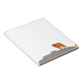 🦊 Fox on the Rock Notebook / Notepad  ノートパッド (アングル)