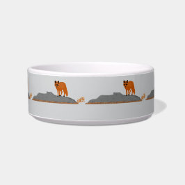 🦊 Fox on the Rock Pet Bowl ボウル