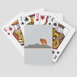 🦊 Fox on the Rock "Poker" Playing Cards トランプ