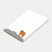 🦊 Fox on the Rock post-it ポストイット (アングル)