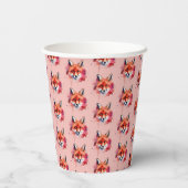 Fox Paper Cups 紙コップ (裏面)