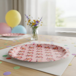Fox Paper Plates ペーパープレート