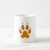 Fox Paw Print コーヒーマグカップ (中央)