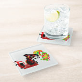 Fox playing now autumn  ガラスコースター (アングル)