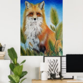 Fox Poster ポスター (ホームオフィス)