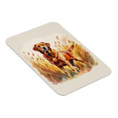 Fox Red Labrador Retriever Dog マグネット (右側)