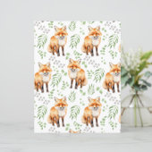 Fox Scrapbook Paper (スタンド正面)