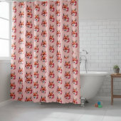 Fox Shower Curtain シャワーカーテン