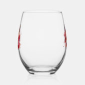 Fox Stemless Wine Glass ステムなしワイングラス (左)