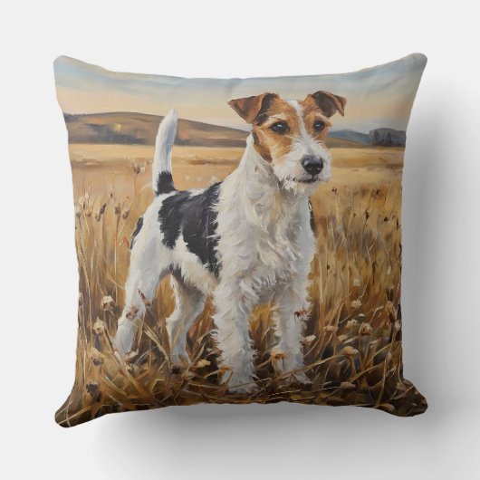 Fox Terrier クッション (裏面)