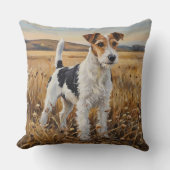 Fox Terrier クッション (正面)