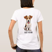 Fox Terrier Dog Tシャツ (裏面)