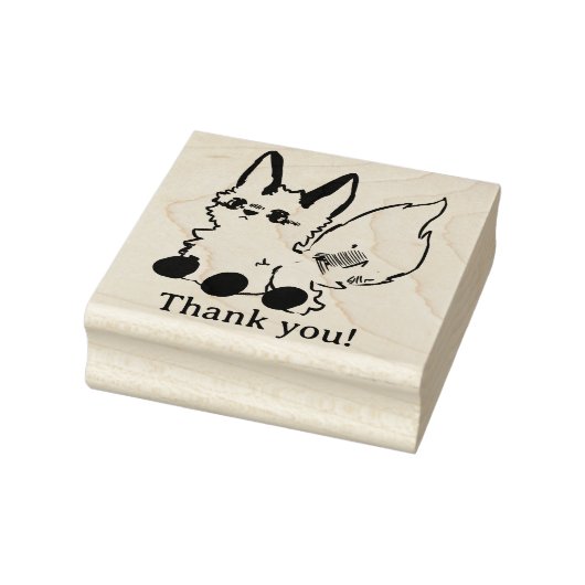 Fox, thank you! ラバースタンプ (スタンプ)