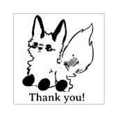 Fox, thank you! ラバースタンプ (インプリント)