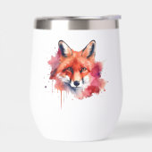 Fox Thermal Wine Tumbler (左面)
