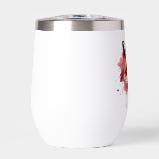 Fox Thermal Wine Tumbler (正面)