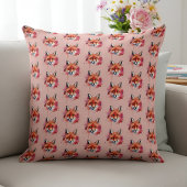 Fox Throw Pillow クッション