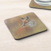 Fox wildlife coaster set コースター (左側)