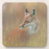 Fox wildlife coaster set コースター (正面)