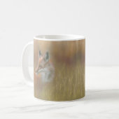 Fox wildlife coffee or tea mug コーヒーマグカップ (正面左)