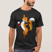 Fox Wine Party Tシャツ (正面)