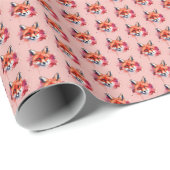 Fox Wrapping Paper ラッピングペーパー (ロールコーナー)