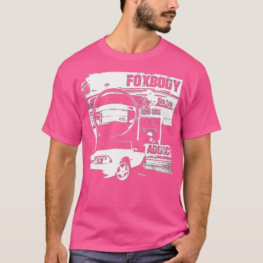 Foxbodyaddictlx Foxbody追加 Tシャツ (正面)